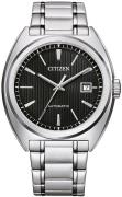 Citizen Miesten kello NJ0100-71E Classic Musta/Teräs Ø42 mm