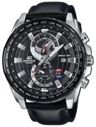 Casio Miesten kello EFR-550L-1AVUEF Edifice Musta/Nahka Ø47 mm