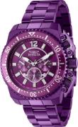 Invicta Miesten kello 40871 Pro Diver Violetti/Teräs Ø48 mm