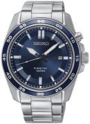 Seiko Miesten kello SKA783P1 Kinetic Sininen/Teräs Ø43 mm