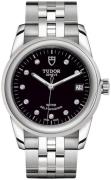 Tudor M55000-0008 Glamour Date Musta/Teräs Ø36 mm