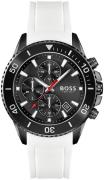 Hugo Boss Miesten kello 1513966 Admiral Musta/Kumi Ø45 mm