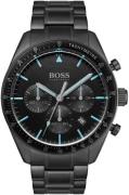 Hugo Boss Miesten kello 1513675 Musta/Teräs Ø44 mm