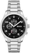 Hugo Boss Miesten kello 1514008 View Musta/Teräs Ø44 mm