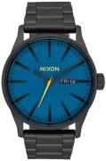 Nixon Miesten kello A3562755-00 The Sentry Sininen/Teräs Ø42 mm