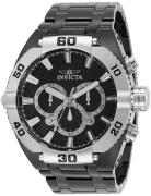 Invicta Miesten kello 27260 Coalition Forces Musta/Teräs Ø50 mm