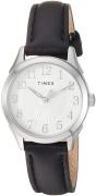 Timex Naisten kello TW2T66600 Hopea/Nahka Ø28.4 mm