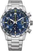 Citizen Miesten kello CA0790-83L Chrono Sport Sininen/Teräs Ø43 mm