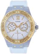 Guess Naisten kello W0775L8 Limelight Valkoinen/Nahka Ø39 mm