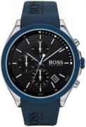 Hugo Boss Miesten kello 1513717 Musta/Kumi Ø44 mm