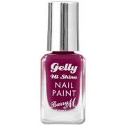 Barry M Gelly Nail Paint Plum Jam