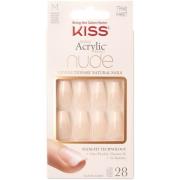 Kiss Salon Acrylic French Nude Revolutionary Natural Nails Medium