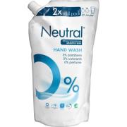 Neutral Flytande Tvål Parfymfri Refill 500 ml