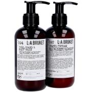 L:A Bruket Duo-kit Flytande Tvål/Handcrème Salvia/Rosmarin/Lavend