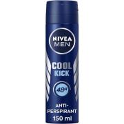 NIVEA For Men Antiperspirant Deo Spray Cool Kick 150 ml