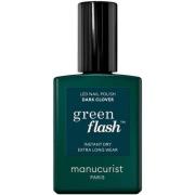 Manucurist Green Flash Gel Polish Dark Clover
