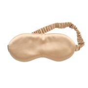 Lenoites Mulberry Sleep Mask with Pouch Beige