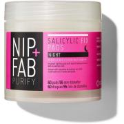NIP+FAB Purify Salicylic Fix Pads Night 60 pcs