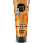 Organic Shop Balancing Face Mask Pumpkin & Honey 75 ml