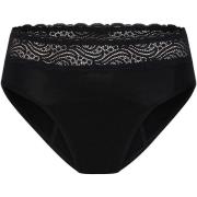 Modibodi Sensual Hi Waist Bikini Heavy-Overnight Black 22 XXXXL