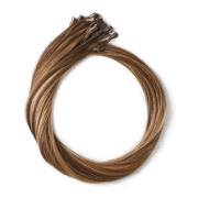 Rapunzel Nail Hair  Premium Straight 30 cm  Hazelnut Caramel Bala