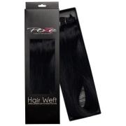 Poze Hairextensions Poze Hiusnauha aitohius 1N Midnight Black 50c