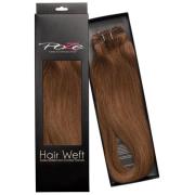 Poze Hairextensions Poze Hiusnauha aitohius 7BN Mocca Brown 50cm