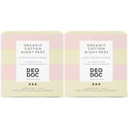 DeoDoc Organic Cotton Night Pad 2 pack