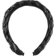 Mineas Hairband Fake Leather Black