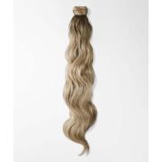 Rapunzel of Sweden Vegan Fibre Clip-in Ponytail Beach Wave  Brown