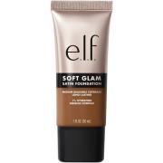 e.l.f. Soft Glam Satin Foundation 55 Deep Warm