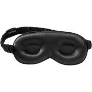 Lenoites Mulberry Silk Contour Sleep Mask Black