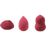 Smashit Cosmetics Triple Touch Beauty Sponges Cerise