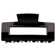 By Lyko Glossy Square Hair Clip Black Axrylic