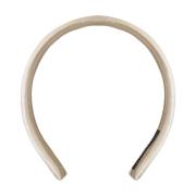 By Lyko Thin Satin Padded Diadem Beige