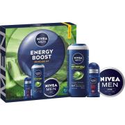 NIVEA MEN Giftpack Energy Boost 1 kpl