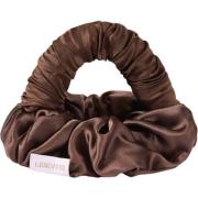 Lenoites BlowoutTie® in Mulberry Silk Mocha/Espresso Small
