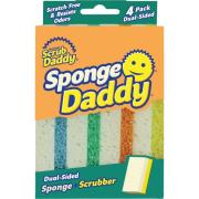 Scrub Daddy Sponge Daddy Dual-sided Sponge + Scrubber
