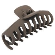 By Lyko Rubberized Rounded Hair Clip Beige