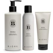 Björk RENA Bundle Scalp Shampoo 300 ml & Scalp Treatment 200 ml &