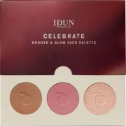 IDUN Minerals Celebrate Bronze & Glow Face Palette