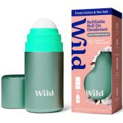 Wild Deo Roll On Aqua Case Fresh Cotton & Sea Salt 50 ml
