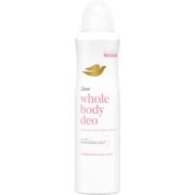 Dove Whole Body Deodorant Raspberry & Rose Deodorant Spray 150 ml
