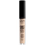 NYX PROFESSIONAL MAKEUP Can't Stop Won't Stop Concealer Alabaster