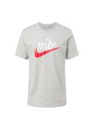 Nike Sportswear Paita 'FUTURA 2'  meleerattu harmaa / oranssinpunainen...