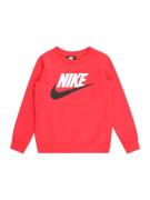 Nike Sportswear Collegepaita  neonpunainen / musta / valkoinen