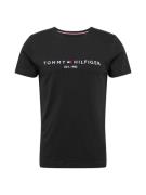 TOMMY HILFIGER Paita  laivastonsininen / musta / valkoinen