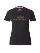 ALPHA INDUSTRIES Paita 'CrystalT'  kulta / musta / hopea
