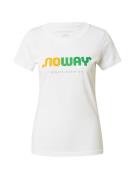 EINSTEIN & NEWTON Paita 'No Way'  keltainen / vihreä / valkoinen