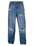 Urban Classics Farkut 'Distressed 90‘s'  sininen denim